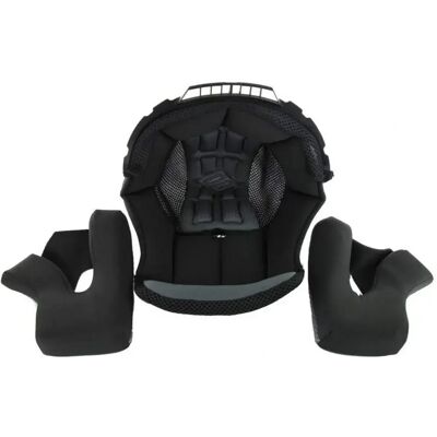 Shot Race Gear Fodera Interna Completa Del Casco Furious Black XS Shot Race Gear Fodera Interna Completa Del Casco Furious Black XS