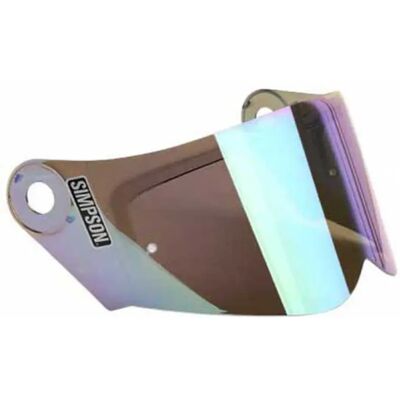 Visiera da moto Darksome di SIMPSON - Specchio all'iridio Visiera da moto Darksome di SIMPSON - Specchio all'iridio