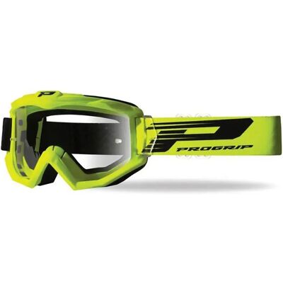 Progrip Occhiali Da Off-road 3201-16 Fl Fluo Yellow Clear/CAT0 Progrip Occhiali Da Off-road 3201-16 Fl Fluo Yellow Clear/CAT0