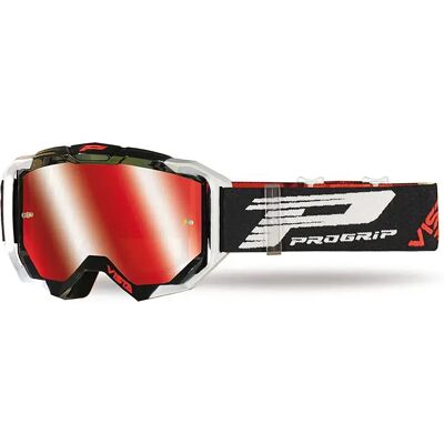 Progrip Occiali Da Off-road Con Sistema Roll-off 3303-126 Red / Black / White Red Mirror/CAT2 Progrip Occiali Da Off-road Con Sistema Roll-off 3303-126 Red / Black / White Red Mirror/CAT2