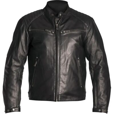 Helstons Giacca Di Pelle Rocket Black S Helstons Giacca Di Pelle Rocket Black S