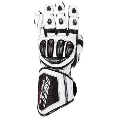 Rst Guanti In Pelle Perforati Tractech Evo 4 Ce White / White / Black XS Rst Guanti In Pelle Perforati Tractech Evo 4 Ce White / White / Black XS