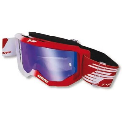 Progrip Occhiali Da Off-road 3300 Red / White Clear Progrip Occhiali Da Off-road 3300 Red / White Clear
