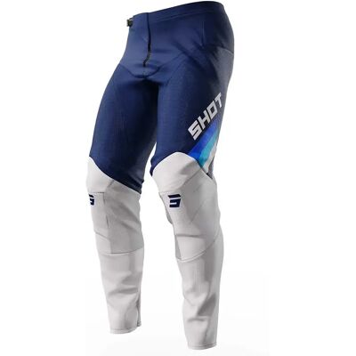 Shot Race Gear Pantaloni Off-road Tracer Tracer Blue 30 Shot Race Gear Pantaloni Off-road Tracer Tracer Blue 30