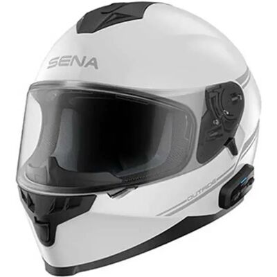 Sena Casco Integrale Outride Bluetooth Glossy White L Sena Casco Integrale Outride Bluetooth Glossy White L