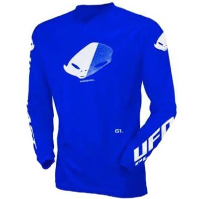 Ufo Maglia A Maniche Lunghe Radial Blue / White 2XS Ufo Maglia A Maniche Lunghe Radial Blue / White 2XS