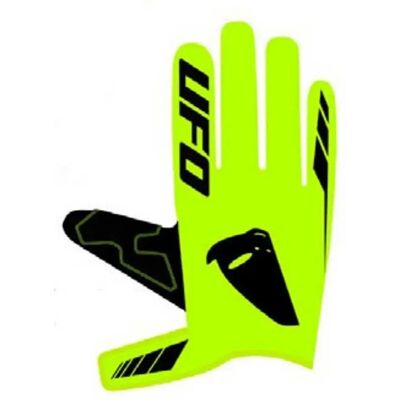 Ufo Guanti Fuoristrada Skill Radial Neon Yellow / Black L Ufo Guanti Fuoristrada Skill Radial Neon Yellow / Black L