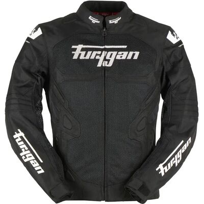 Furygan Giacca Atom Vented Evo Black / White 2XL Furygan Giacca Atom Vented Evo Black / White 2XL
