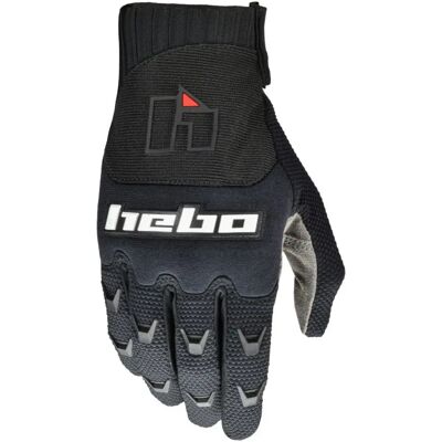 Hebo Guanti Fuoristrada Scratch Black M Hebo Guanti Fuoristrada Scratch Black M