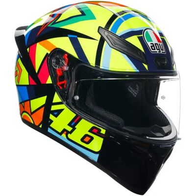 AGV Casco Integrale K1 S Soleluna 2017 E2206 Yellow / Black / Blue / Orange L AGV Casco Integrale K1 S Soleluna 2017 E2206 Yellow / Black / Blue / Orange L