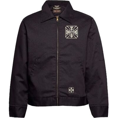 West Coast Choppers Giacca Og Lined Black L West Coast Choppers Giacca Og Lined Black L