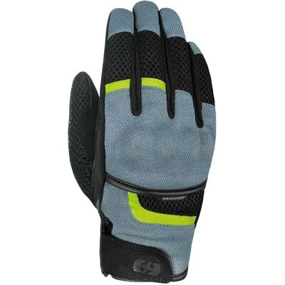 Oxford Guanti Brisbane Air Black / Grey / Fluo Yellow 3XL Oxford Guanti Brisbane Air Black / Grey / Fluo Yellow 3XL