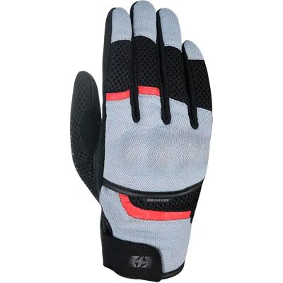 Oxford Guanti Brisbane Air Black / Light Grey / Red 3XL Oxford Guanti Brisbane Air Black / Light Grey / Red 3XL