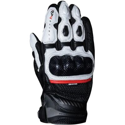 Oxford Guanti Rp Tech Black / White / Red 2XL Oxford Guanti Rp Tech Black / White / Red 2XL