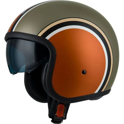 Nzi Casco Jet Rolling 4 Sun Diana Matt Orange / Copper XL Nzi Casco Jet Rolling 4 Sun Diana Matt Orange / Copper XL
