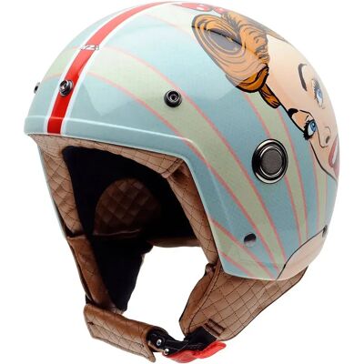 Nzi Casco Jet Tonup Glossy Chica Bonita M Nzi Casco Jet Tonup Glossy Chica Bonita M