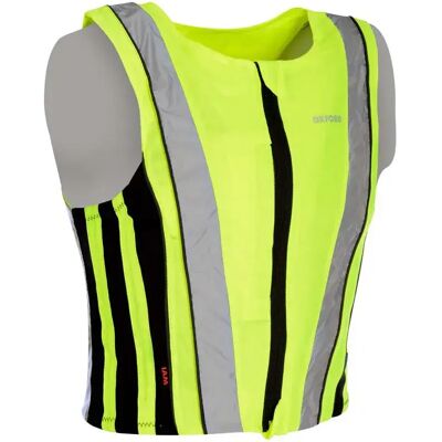 Oxford Gilet Riflettente Brighttop Active Fluo Yellow / Black XL Oxford Gilet Riflettente Brighttop Active Fluo Yellow / Black XL