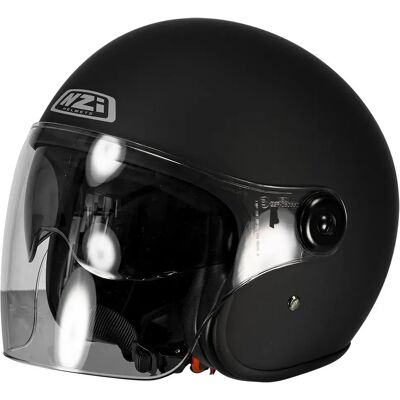 Nzi Casco Jet Ville Matt Black XS Nzi Casco Jet Ville Matt Black XS