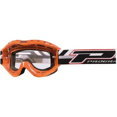 Progrip Occhiali Da Off-road Junior 3101-106 Orange Clear/CAT0 Progrip Occhiali Da Off-road Junior 3101-106 Orange Clear/CAT0