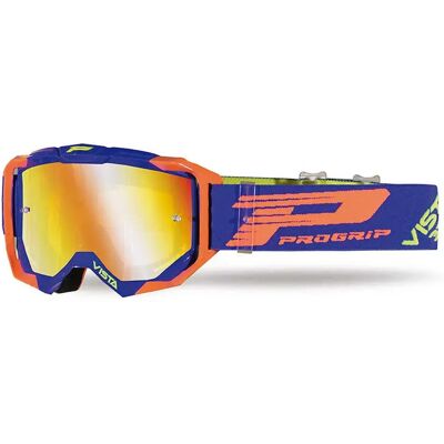 Progrip Occhiali Da Off-road 3303-272 Fl Blue / Orange Fluo Clear/CAT0 Progrip Occhiali Da Off-road 3303-272 Fl Blue / Orange Fluo Clear/CAT0