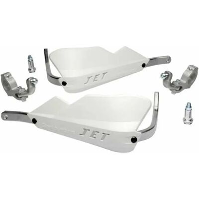 Barkbusters Paramano Jet Honda Bb-jet-002-02-wh Curved White One Size Barkbusters Paramano Jet Honda Bb-jet-002-02-wh Curved White One Size