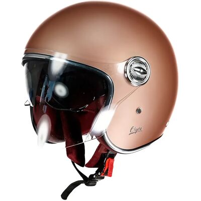 Casco Vintage Stormer Clyde - Visiera solare, Fodera lavabile - ECE 22.06 Casco Vintage Stormer Clyde - Visiera solare, Fodera lavabile - ECE 22.06