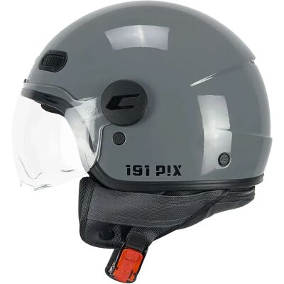 Casco Moto Jet CGM 191A PIX MONO Grigio - Casco Casco Moto Jet CGM 191A PIX MONO Grigio - Casco