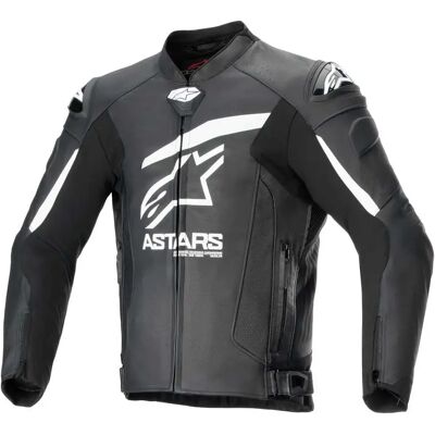 Alpinestars Giacca Pelle Forata Gp Plus R V Airflow Black / White 52 Alpinestars Giacca Pelle Forata Gp Plus R V Airflow Black / White 52