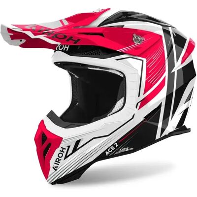Airoh Casco Fuoristrada Aviator Ace 2 Engine Red Gloss XS Airoh Casco Fuoristrada Aviator Ace 2 Engine Red Gloss XS