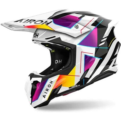 Airoh Casco Fuoristrada Twist 3 Rainbow Rainbow Gloss XS Airoh Casco Fuoristrada Twist 3 Rainbow Rainbow Gloss XS