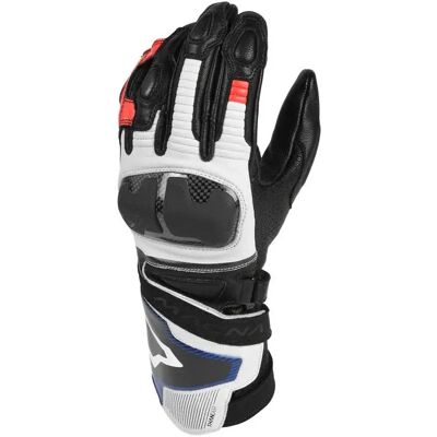 Macna - Thandor - Bianco-Rosso - 3XL - Motorcycle Gloves Macna - Thandor - Bianco-Rosso - 3XL - Motorcycle Gloves