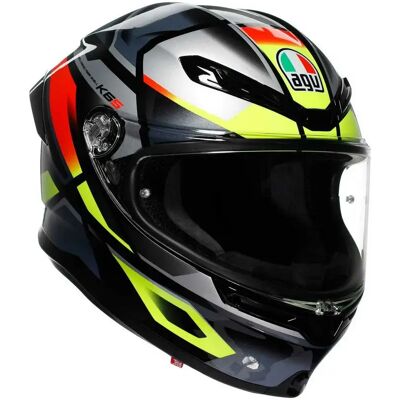AGV Casco Integrale K6 S Erazer E2206 Mplk Black / Red / Yellow Fluo XS AGV Casco Integrale K6 S Erazer E2206 Mplk Black / Red / Yellow Fluo XS