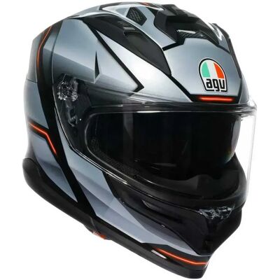 AGV Casco Integrale K7 Jaeger E2206 Mplk Black / Silver M AGV Casco Integrale K7 Jaeger E2206 Mplk Black / Silver M