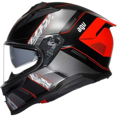 AGV Casco Integrale K7 Kyber E2206 Mplk Matt Black / Red L AGV Casco Integrale K7 Kyber E2206 Mplk Matt Black / Red L