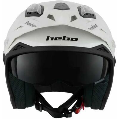 HEBO - Casco Monocolore Bianco XL - Casco HEBO - Casco Monocolore Bianco XL - Casco