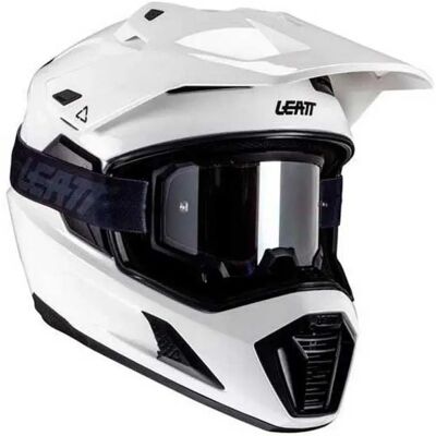 Leatt Casco Integrale Adv 8.5+velocity .5 Iriz White L Leatt Casco Integrale Adv 8.5+velocity .5 Iriz White L