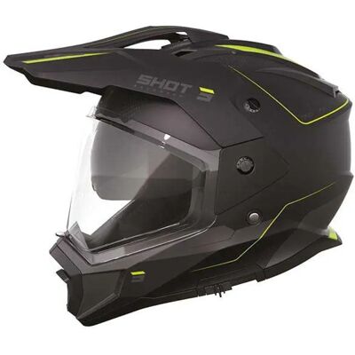 Shot Race Gear Casco Integrale Trek Max Vision Rally Black / Neon Yellow Matt L Shot Race Gear Casco Integrale Trek Max Vision Rally Black / Neon Yellow Matt L