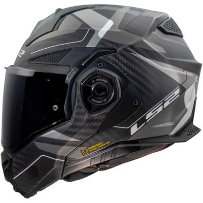 Ls2 Casco Modulare Ff901 Advant X Carbon Horizon Silver / Grey M Ls2 Casco Modulare Ff901 Advant X Carbon Horizon Silver / Grey M