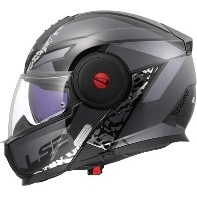 Ls2 Casco Modulare Ff902 Scope Ii Oxyd Black / Titanium S Ls2 Casco Modulare Ff902 Scope Ii Oxyd Black / Titanium S