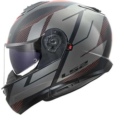 Ls2 Casco Modulare Ff908 Strobe Ii Code Black / Grey L Ls2 Casco Modulare Ff908 Strobe Ii Code Black / Grey L