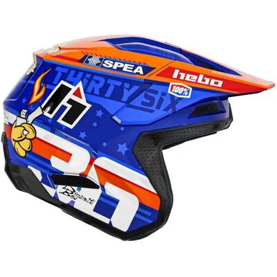 Hebo Casco Jet Htr F02 Toni Bou 36 Blue 2XL Hebo Casco Jet Htr F02 Toni Bou 36 Blue 2XL