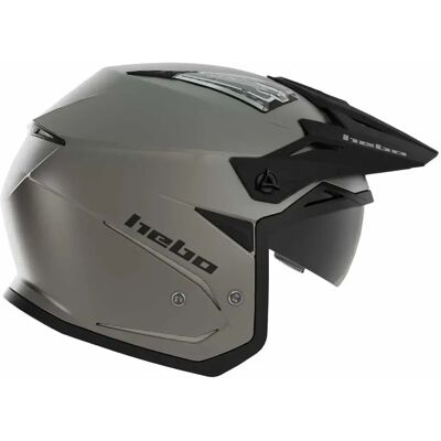 Hebo Casco Jet Htr-p01 V6 Mono Duo Gray M Hebo Casco Jet Htr-p01 V6 Mono Duo Gray M