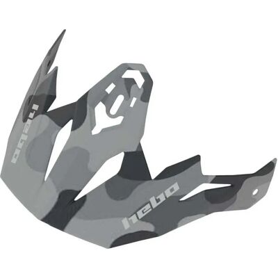 Hebo Visiera Zone 5 Camo Matt Black One Size Hebo Visiera Zone 5 Camo Matt Black One Size