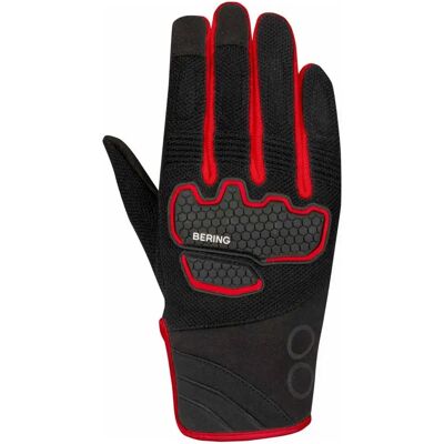 Bering Guanti Estivi Breeze Black / Red L Bering Guanti Estivi Breeze Black / Red L
