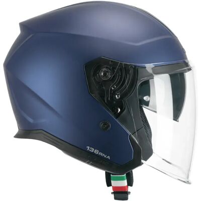 CGM - 136A RNA MONO - Blu satinato - XS - Helmet CGM - 136A RNA MONO - Blu satinato - XS - Helmet