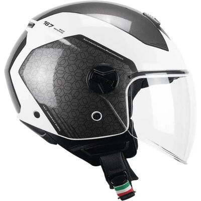 CGM - 167L FLO - Bianco Grigio - XXS - Helmet CGM - 167L FLO - Bianco Grigio - XXS - Helmet