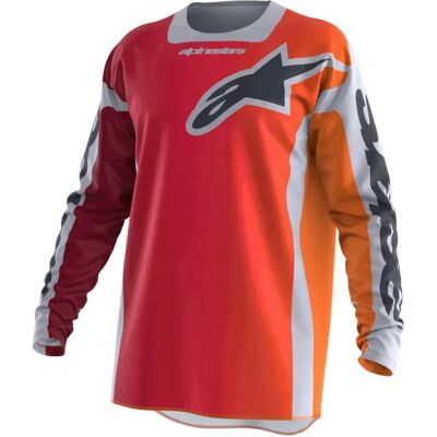 Alpinestars Maglia A Maniche Lunghe Racer Portl Red / Light Gray / Dark Gray L Alpinestars Maglia A Maniche Lunghe Racer Portl Red / Light Gray / Dark Gray L