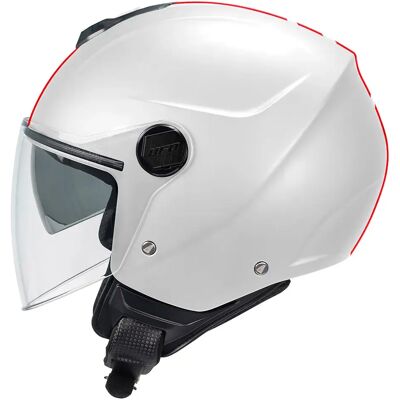 Ufo Casco Jet Nixie White / Red S Ufo Casco Jet Nixie White / Red S