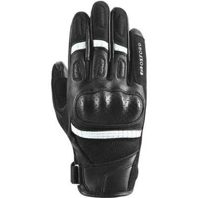 Oxford Guanti Di Pelle Tucson 1.0 Black / White M Oxford Guanti Di Pelle Tucson 1.0 Black / White M
