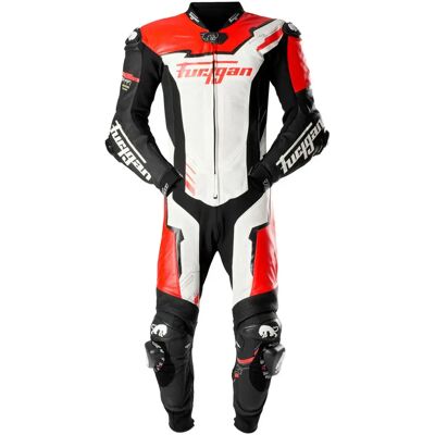 Furygan Tuta In Pelle Perforata Eclipse X Kevlar® Black / Red / White 48/38 Furygan Tuta In Pelle Perforata Eclipse X Kevlar® Black / Red / White 48/38